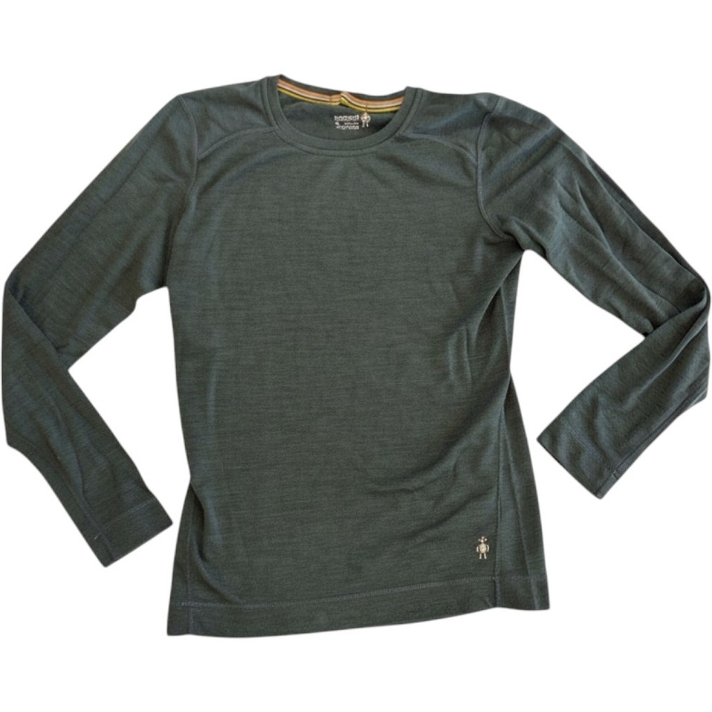 Smartwool  FLAW 100% Merino Wool  250 Base Layer Top Green SW0NP224 Size M